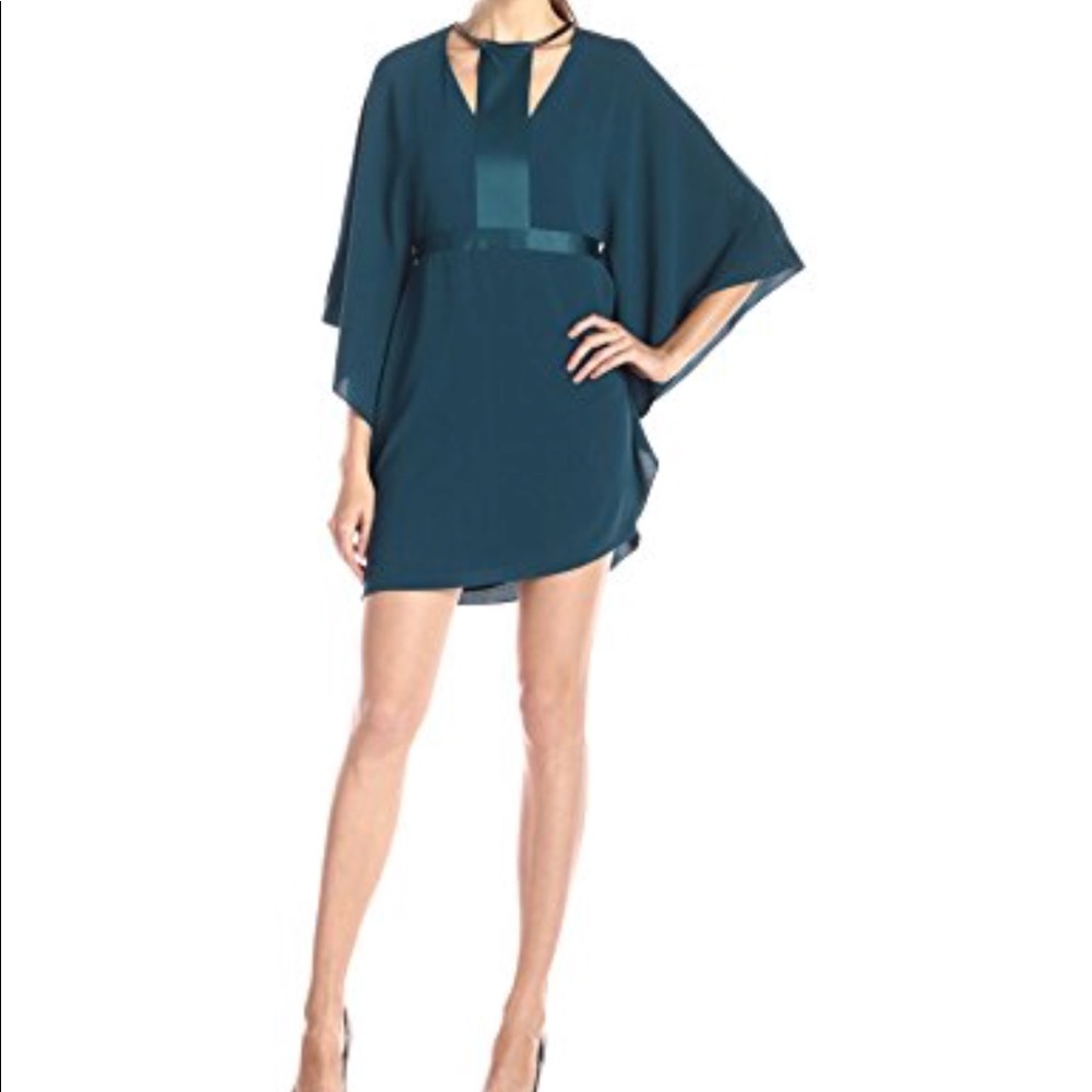 Halston Heritage Half Sleeve Dress